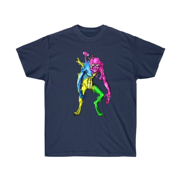 "Multi Color Monster" by Harry Noble Unisex Ultra Cotton Tee - Image 6