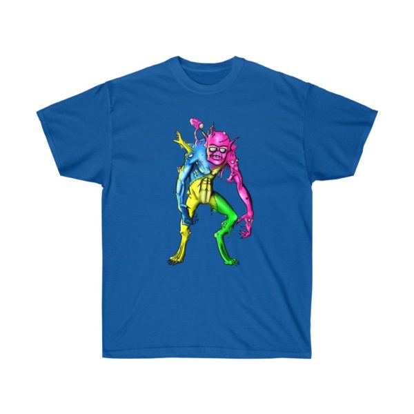 "Multi Color Monster" by Harry Noble Unisex Ultra Cotton Tee - Image 5