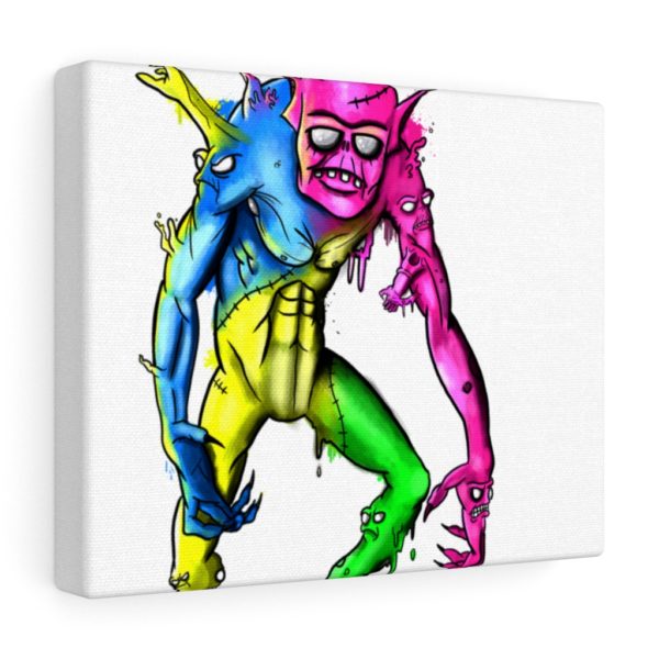 "Multi Color Monster" by Harry Noble Gallery Wraps - Image 4