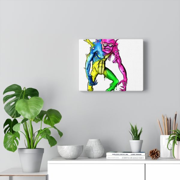 "Multi Color Monster" by Harry Noble Gallery Wraps - Image 5