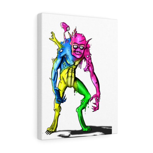 "Multi Color Monster" by Harry Noble Gallery Wraps